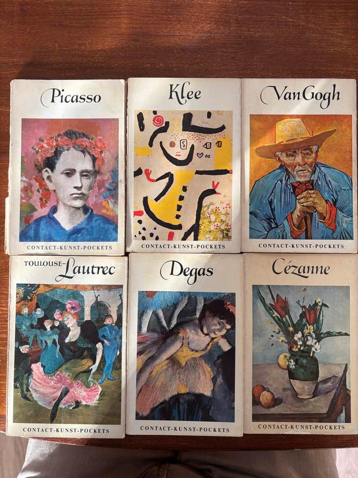 Kunstboekjes Picasso, Klee, Cézanne, Degas, Toulouse-Lautrec, Boeken, Kunst en Cultuur | Fotografie en Design, Gelezen, Overige onderwerpen