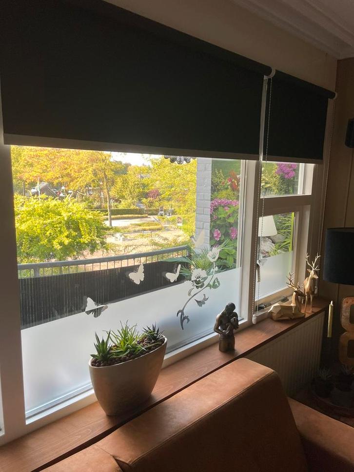 3 mooie rolgordijnen, Huis en Inrichting, Stoffering | Gordijnen en Lamellen, Zo goed als nieuw, 150 tot 200 cm, 50 tot 100 cm