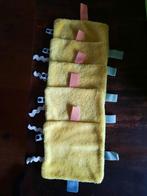 Snoozebaby label doekjes geel met visjes op achterkant, Nieuw, Overige typen, Ophalen of Verzenden