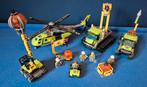 Lego city Vulkaan serie 60121, 60122 en 60123, Ophalen of Verzenden, Zo goed als nieuw, Complete set, Lego
