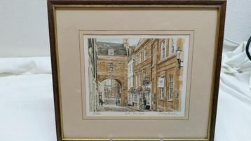 Portret van Bath – Limited Edition kunstdruk 169/850 beschikbaar voor biedingen