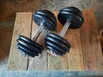 Dumbbells 2x15 Kg, Ophalen, Zo goed als nieuw, Benen, Dumbbell