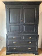 Oude kabinetkast, vintage kast, servieskast, buffetkast VdlM, Ophalen, 100 tot 150 cm, 200 cm of meer, Zo goed als nieuw