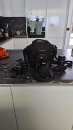 Canon EOS 760D + Tas + 4 lenzen + 2 accu's + 16GB geheugen, Ophalen, Zo goed als nieuw, Spiegelreflex, Canon