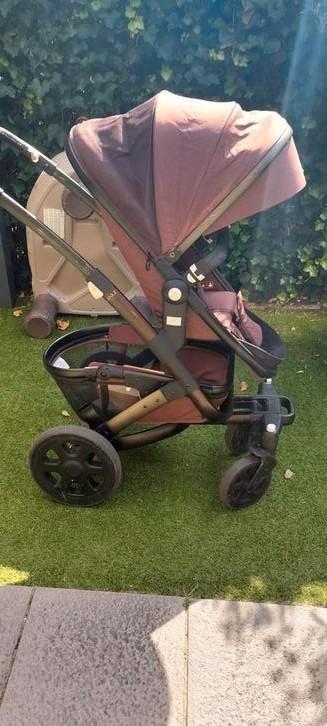 Jools geo2 maroon/zwart kinderwagen, Kinderen en Baby's, Kinderwagens en Combinaties, Zo goed als nieuw, Overige merken, Ophalen