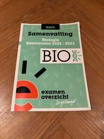 Samenvatting Biologie HAVO Examenoverzicht 2022-2023, Boeken, Schoolboeken, Ophalen of Verzenden, Zo goed als nieuw, HAVO, Biologie