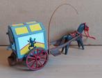 playmobil middeleeuwen paard met kar, Ophalen of Verzenden, Gebruikt, Los playmobil