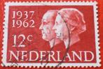 NL - 25 Jarig Huwelijk Koningin Juliana en Prins Bernhard, Postzegels en Munten, Postzegels | Nederland, Verzenden, Na 1940, Gestempeld