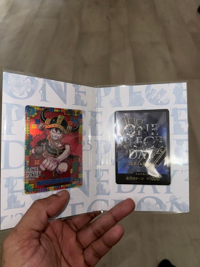 Monkey.D.Luffy (P-110) Promos - One Piece - Elbaph - Lego, Ophalen of Verzenden, Nieuw, Meerdere kaarten, Foil