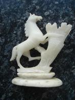 Albasten paardje met vaasje, Antiek en Kunst, Ophalen of Verzenden
