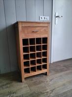 Wijnkast teakhout, Ophalen, Hout, 75 cm of meer, 15 tot 25 flessen