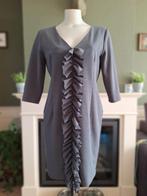 Rinascimento prachtige grijze jurk L Gratis Verzenden !, Verzenden, Zo goed als nieuw, Knielengte, Grijs