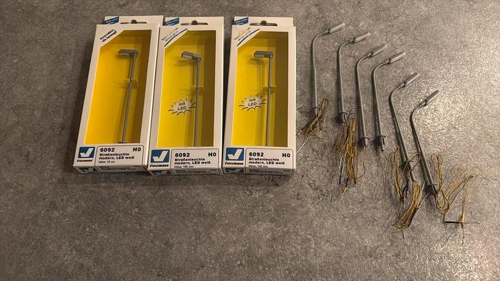 Viessmann 6092 LED straatverlichting, Hobby en Vrije tijd, Modeltreinen | H0, Zo goed als nieuw, Overige typen, Gelijkstroom of Wisselstroom