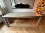 Eettafel, Huis en Inrichting, Tafels | Eettafels, Ophalen, Gebruikt, 50 tot 100 cm, 150 tot 200 cm
