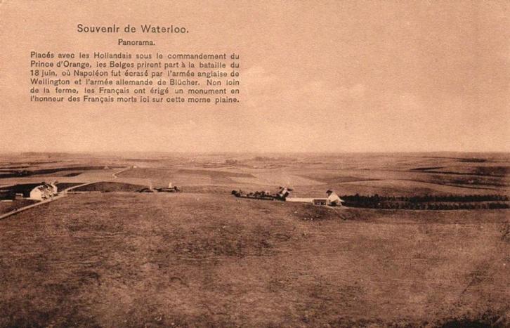 AK Waterloo, Verzamelen, Ansichtkaarten | België, Gelopen, Vlaams-Brabant, Voor 1920, Ophalen of Verzenden