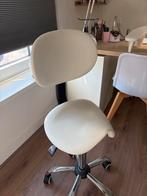 Ergonomsche zadel kruk, Ophalen, Zwart, Zo goed als nieuw, Bureaukruk