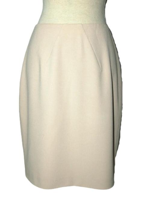 L.K. Bennett London rokje, rok, eggshell, Mt. M, Kleding | Dames, Rokken, Zo goed als nieuw, Maat 38/40 (M), Boven de knie, Verzenden