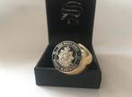 Nederlandse Mariniers, qua patet orbis 24 krt verguld goud, Sieraden, Tassen en Uiterlijk, Ringen, 20 of groter, Ophalen of Verzenden