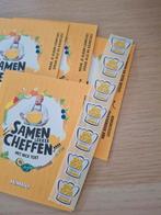 Samen Cheffen 4 gesloten verpakkingen + 7 bakzegels, Verzamelen, Jumbo, Ophalen of Verzenden