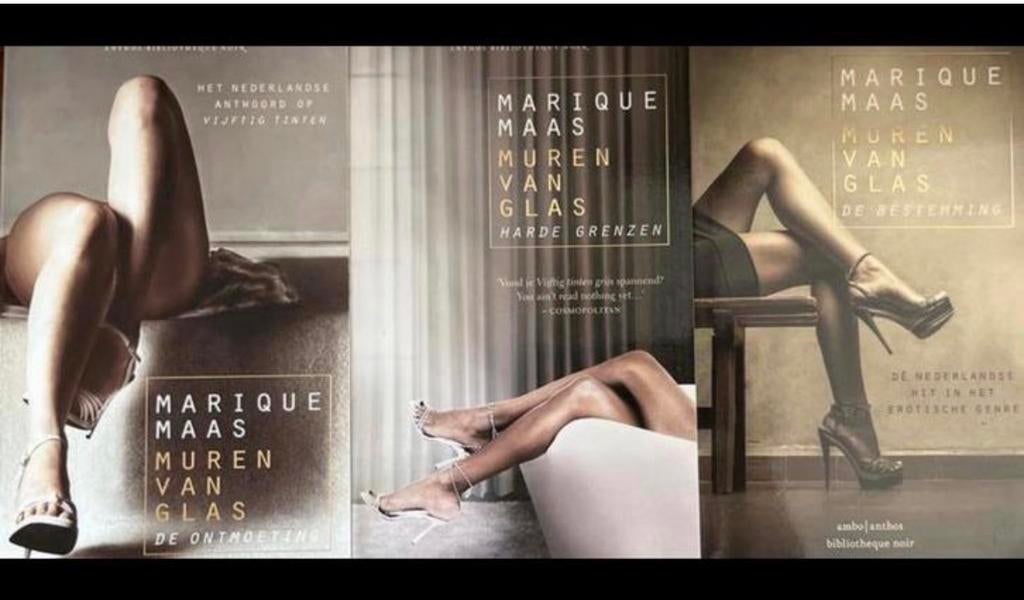 Muren van glas - trilogie - Marique Maas, Boeken, Ophalen of Verzenden, Zo goed als nieuw