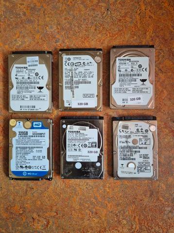 Diverse 320GB Harde Schijven - HDD/SSD beschikbaar voor biedingen