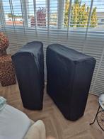 Twee logeerbedden inklapbaar met hoes met wielen, 83x200cm, Huis en Inrichting, Slaapkamer | Bedden, Ophalen, Eenpersoons, Zo goed als nieuw