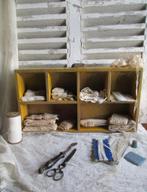 oude houten (geld) lade *Marries*, Antiek en Kunst, Curiosa en Brocante, Verzenden