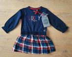 Nieuw! Quapi, jurk, blauw met ruit, maat 74, Kinderen en Baby's, Babykleding | Maat 74, Meisje, Jurkje of Rokje, Nieuw, Ophalen of Verzenden