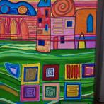 Beetje Hunderwasser, beetje mezelf, Ophalen