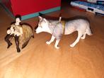 NIEUW SCHLEICH JARO EN DE WOLF, Verzamelen, Dierenverzamelingen, Nieuw, Wild dier, Ophalen of Verzenden, Beeldje of Figuurtje