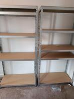 Stellingkast - boekenrek- Metalen Opbergrek - voorraadkast, Ophalen, Met plank(en), 50 tot 100 cm, Zo goed als nieuw