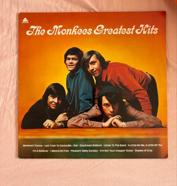 The Monkees - Greatest Hits LP Vinyl, Cd's en Dvd's, Vinyl | Verzamelalbums, Gebruikt, Pop, 12 inch, Ophalen of Verzenden