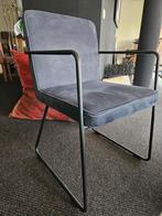 Stoel Charles blauw opruiming, Huis en Inrichting, Stoelen, Blauw, Nieuw, Ophalen of Verzenden, Eén