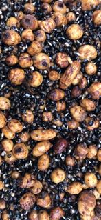 Tijgernoten en hennep mix 5 kg 12,50, Ophalen of Verzenden, Zo goed als nieuw