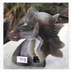 Paard agaat chalcedoon geode, 11 x 10 x 3 cm, 410 gram, Nieuw, Ophalen of Verzenden, X, X