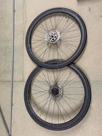 2 velgen + banden racefiets, Fietsen en Brommers, Ophalen, Zo goed als nieuw, Racefiets, Wiel