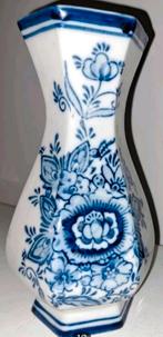 Delfts Blauwe Vaas - Handgeschilderd, Antiek en Kunst, Ophalen of Verzenden