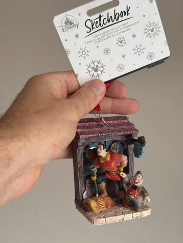 Disney Gaston ornament Sketchbook beschikbaar voor biedingen