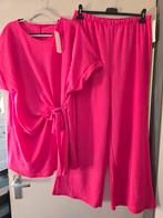 Nieuw set knoopdetail fuchsia 42 44 46, Kleding | Dames, Ophalen of Verzenden, Nieuw, Maat 42/44 (L), Roze
