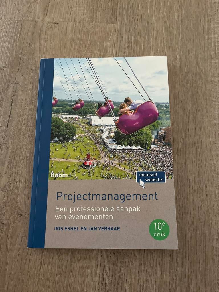 Projectmanagement - Iris Eshel & Jan Verhaar, Boeken, Ophalen of Verzenden, Zo goed als nieuw, Management