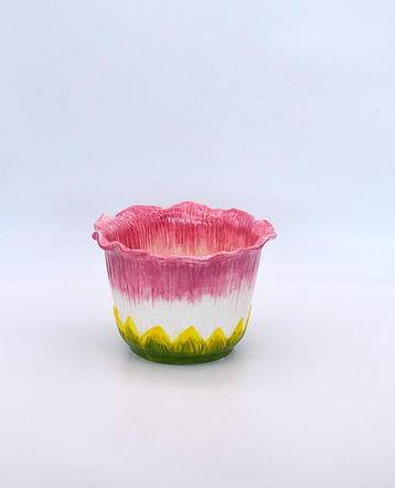 Muse Bloemvormige Decoratieve Bloempot – Unieke Keramieken beschikbaar voor biedingen
