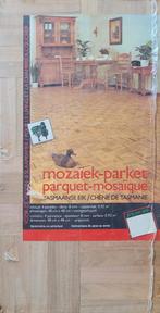 Mozaiek parket vloer, Parket, Nieuw, Ophalen of Verzenden, 10 tot 30 cm