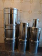 voorraadblikken 11 stuks 4 maten, Verzamelen, Blikken, Ophalen, Zo goed als nieuw, Overige