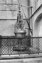 Pa63 ongelopen ansichtkaart zutphen doopvont st walburgskerk, Verzamelen, Ophalen of Verzenden, 1960 tot 1980, Ongelopen, Gelderland