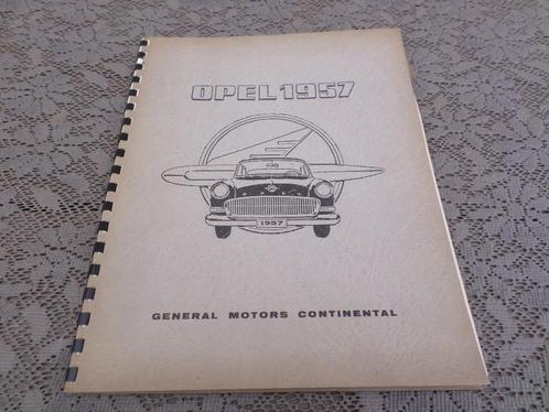 1957 Opel Rekord & Kapitein & Olympia & Caravan Brochure, Boeken, Auto's | Folders en Tijdschriften, Opel, Verzenden