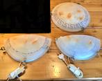 SET VAN 3 GRIEKSE LAMPEN: PLAFONIÈRE EN 2 WANDLAMPEN, Huis en Inrichting, Lampen | Plafondlampen, Ophalen of Verzenden, Gebruikt
