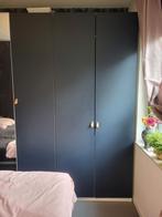 Ikea Pax kastdeuren donkerblauw grafisch patroon 236 hoog., Ophalen, Overige materialen, 200 cm of meer, 50 tot 100 cm