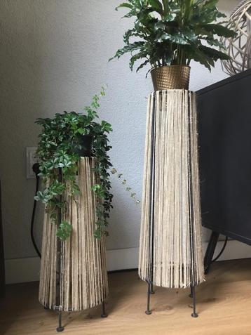 Plantenstandaard - 70 & 50 cm - Zonder Planten beschikbaar voor biedingen