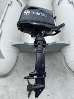 Rubberboot met 5PK Tohatsu Z.G.A.N, Watersport en Boten, Aluminium, Zo goed als nieuw, Benzine, Minder dan 70 pk