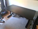 Zwarte bureau tafel van Ikea 160x80, Ophalen, Gebruikt, Bureau